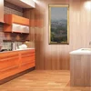Button Type Retractable Screen Window/Roll Up Screen Window