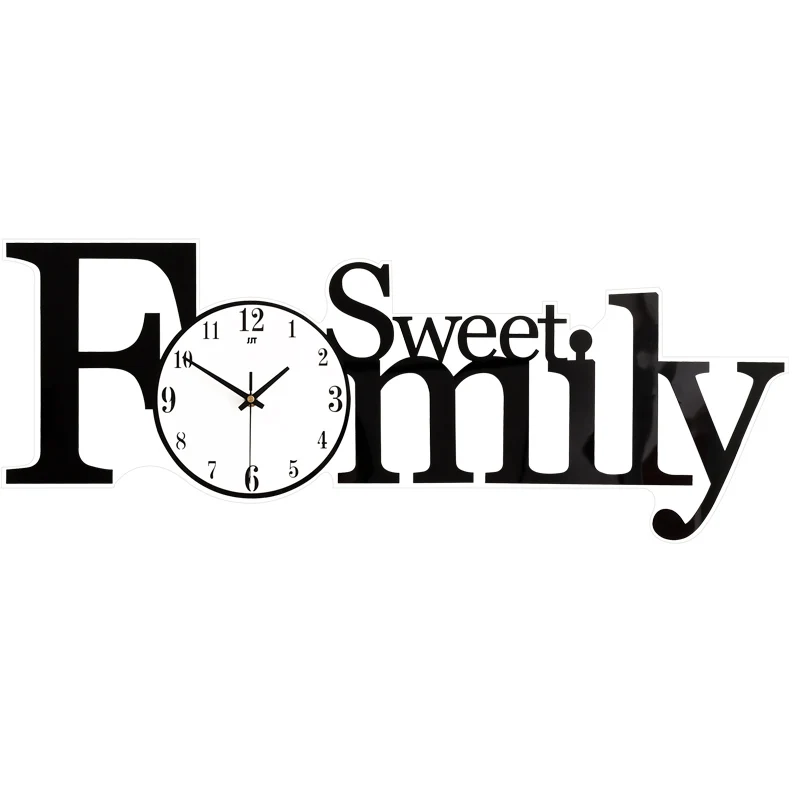 

odm/odmmodern wall clockSweet Family European Style Gift Wall Clock Interesting Modern Design Art Wall Decorationreloj de pared