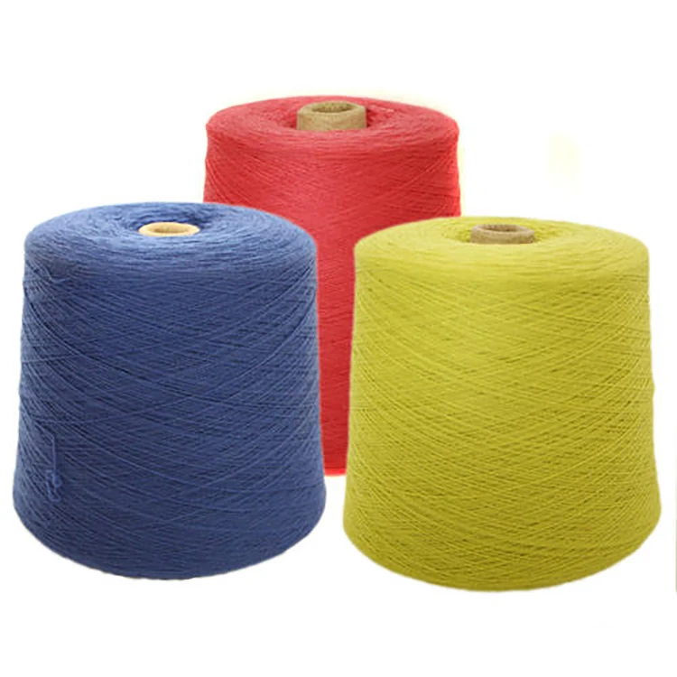 

super soft 2/48 Nm quality yarn for weaving Sweaters 100% cashmere worsted dyed yarn for fashionable knitwear