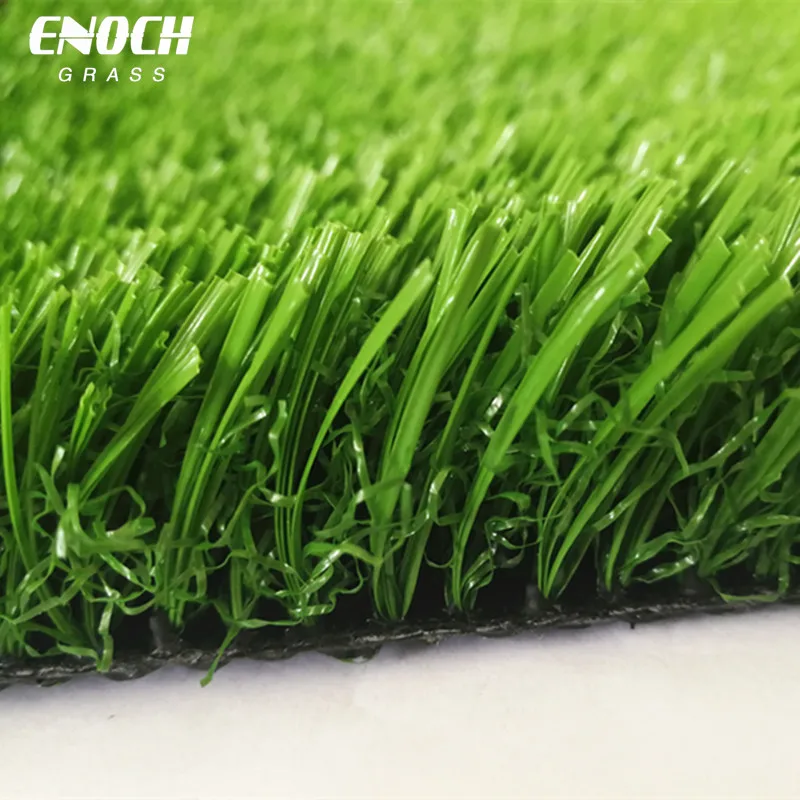 

ENOCH 30mm weather fastness non infill soccer turf artificial grass for soccer football