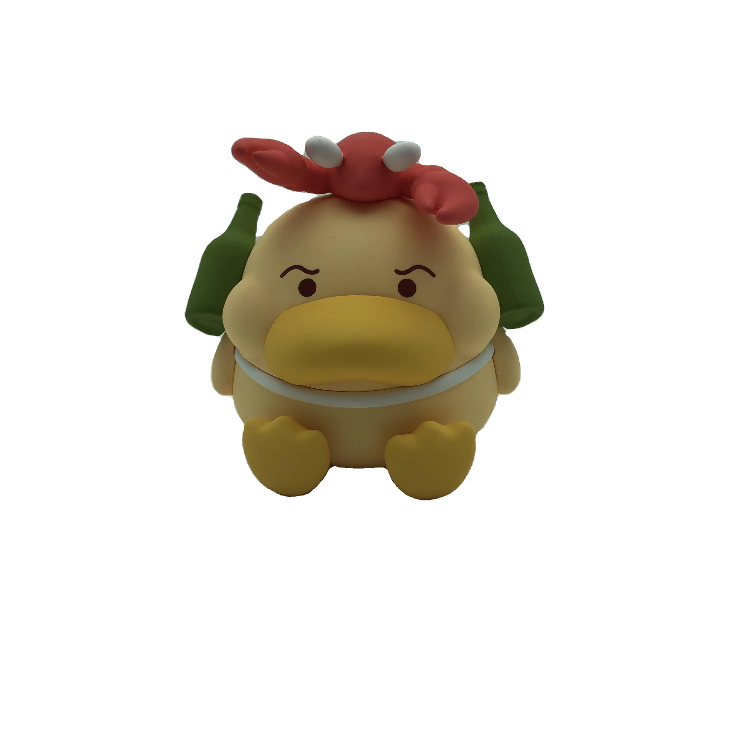 pu定制吉祥物娃娃收藏黑胶图案动物收藏