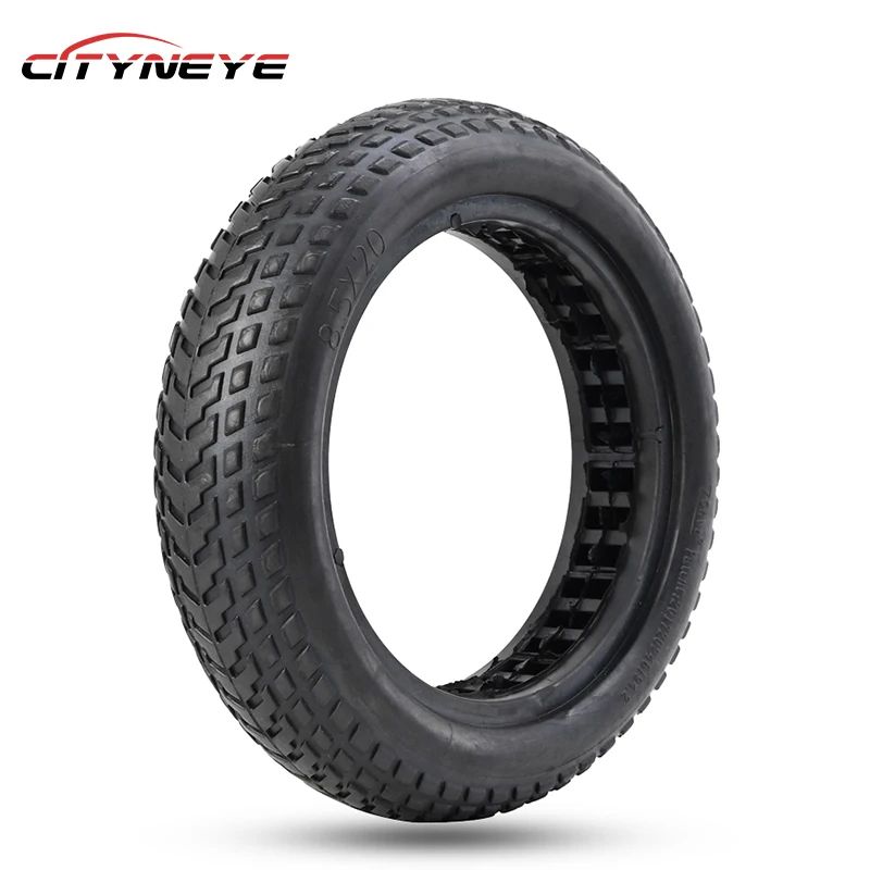 8.5 Inch Solid Rubber Tire Tubeless Replacement for Electric Scooter Cityneye M365 8 1/2 X 2 Scooter Tyre Front/Rear Wheel Wheels