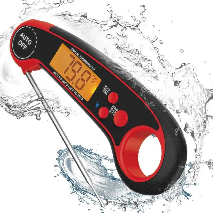 

Digital Instant Read Waterproof Meat Thermometer Wireless Kitchen Thermometer with Long Probe