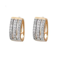 

Model-3 Xuping jewelry earrings for women,korean huggie earring 2019