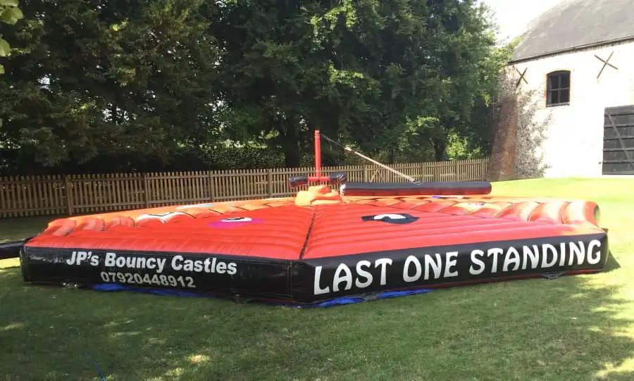 wipeout inflatable obstacle course for trampoline park