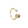 Eico Unique design 100 different language projections I love you ring opening adjusted rings for couple ring
