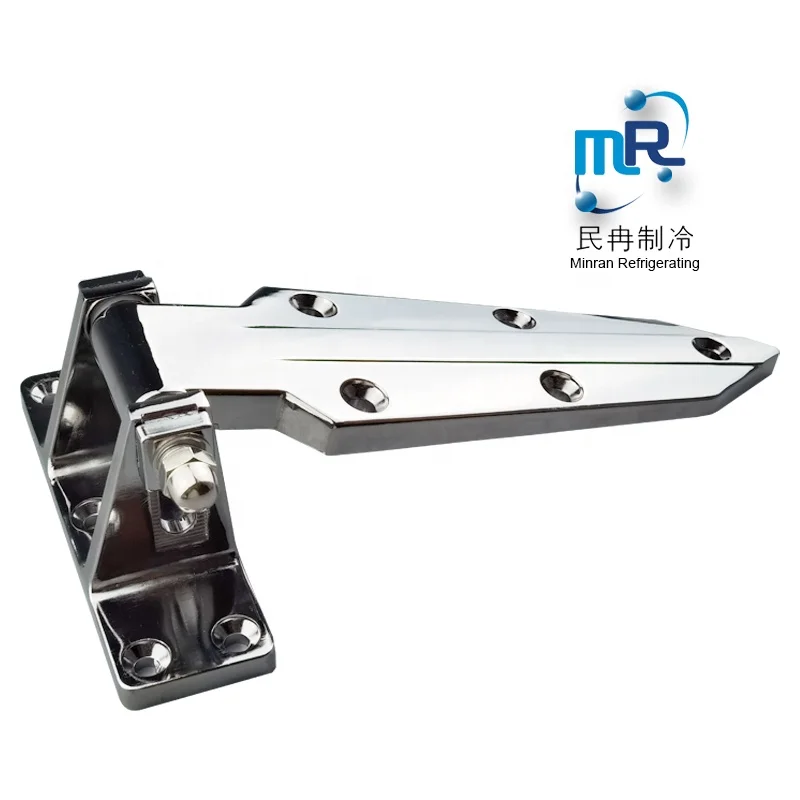 1460 Zinc Alloy Adjustable Refrigerator Door Hinge with 180 Degrees Opening Angle and Industrial Design