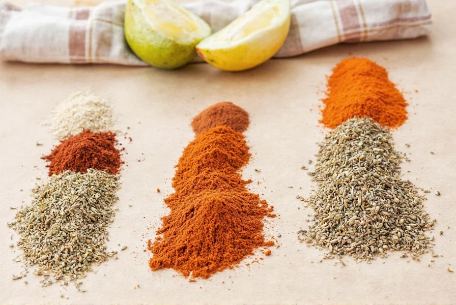 Spice rack with different containers