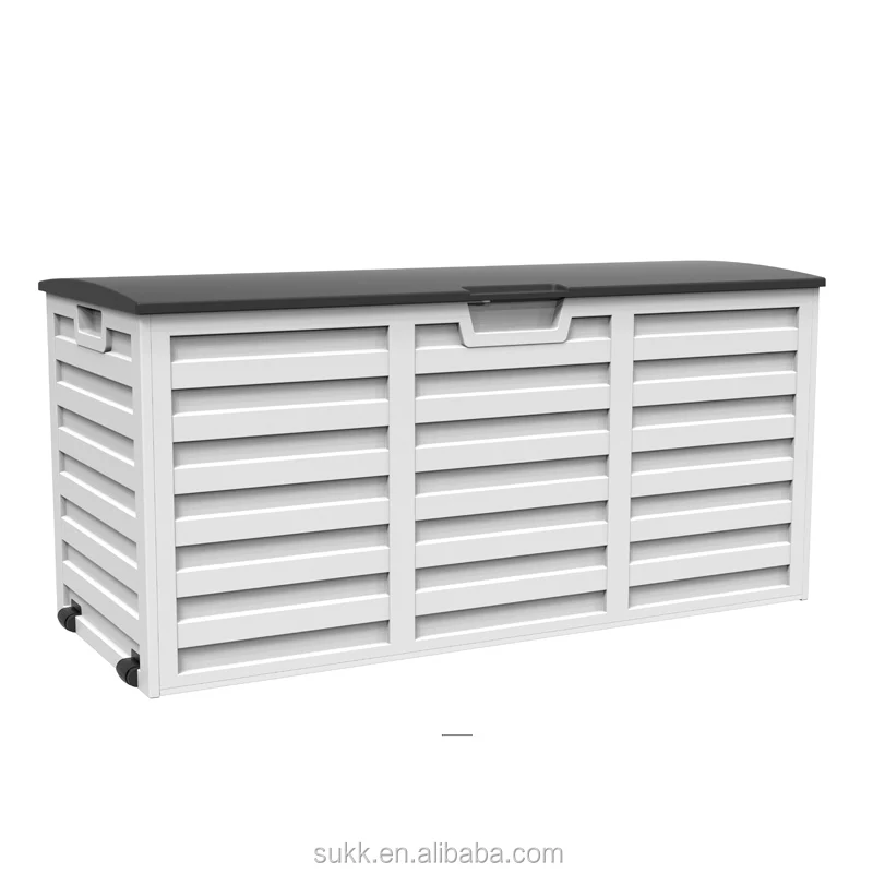 

265L/70Gal All-weather Use Outdoor Plastic Garden Deck Storage Box /Tool Box