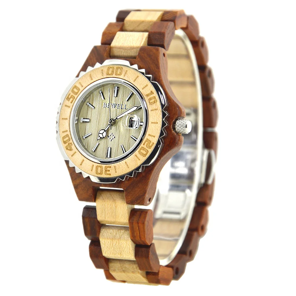 

Ready to ship high quality ladies wooden watch casual Japanese movement ladies wooden watch customized logo ladies wooden watch