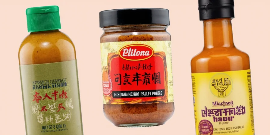 Fish sauce bottle next to lemongrass