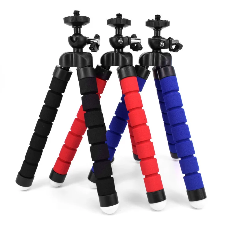 

Portable and Cheap Sponge Tripod Octopus Mini Tripod Supports Stand Sponge For Mobile Phones Camera