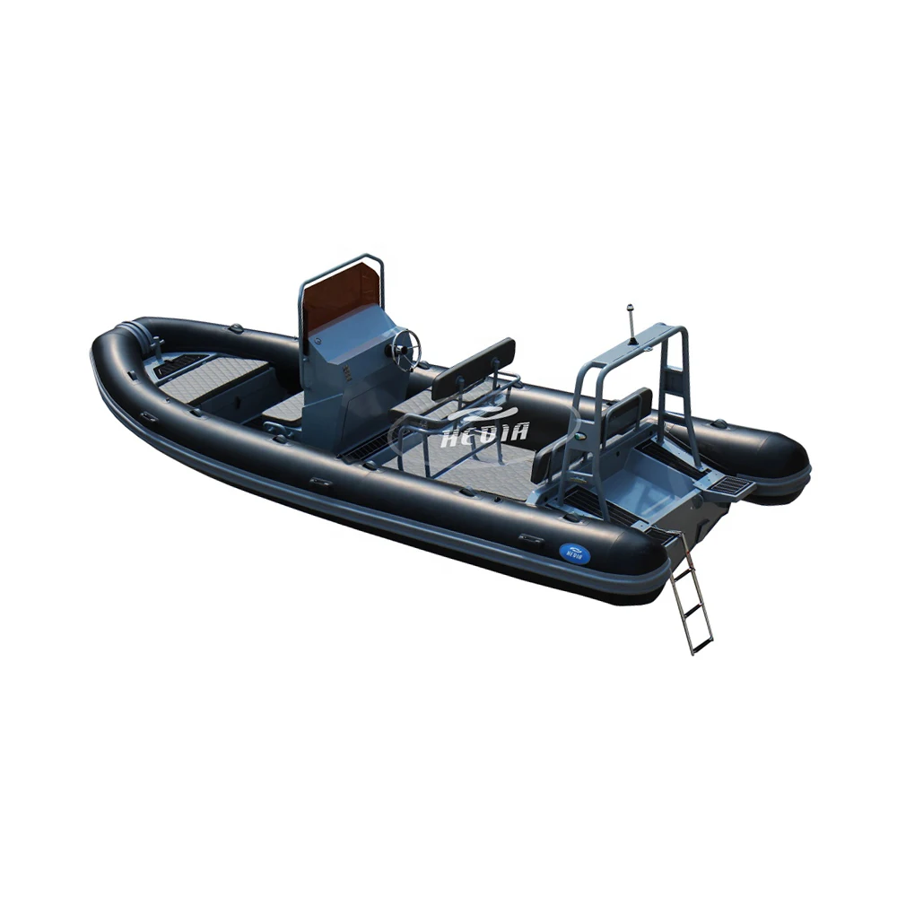 

RHIB 20ft hypalon orca deep v semi-rigid inflatable 6m rib boat hypalon