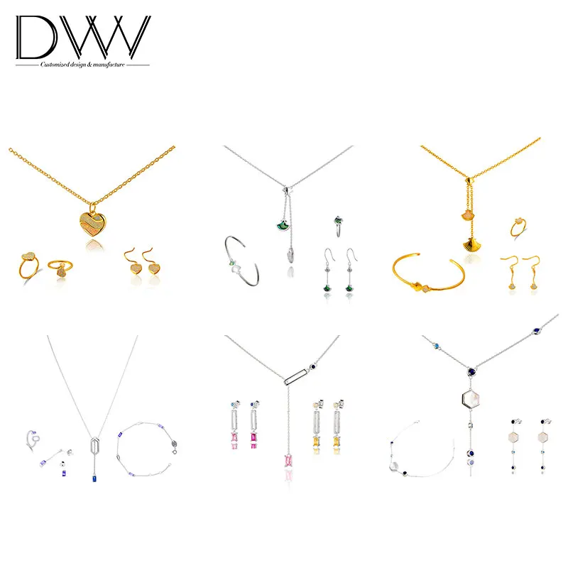 

Italian Silver Jewelry Set Jewelry Set Girls Wedding Necklace Bridal Jewelry Set