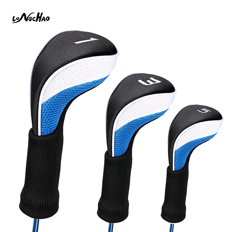 

Black Blue White High Quality Golf Club Cover Head Cover 135 Driver Protective Cover Factory Can Send One Piece, Customized