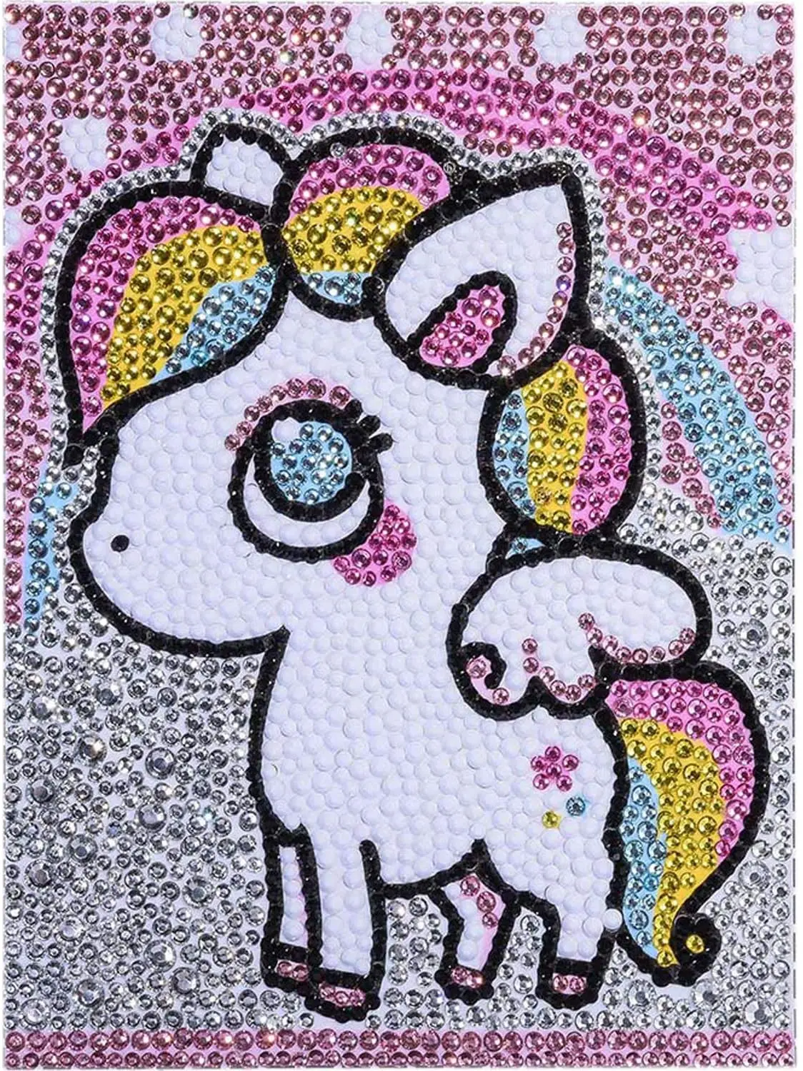 Unicorn Diamond Painting Kits For Kids Full Drill Painting By Number