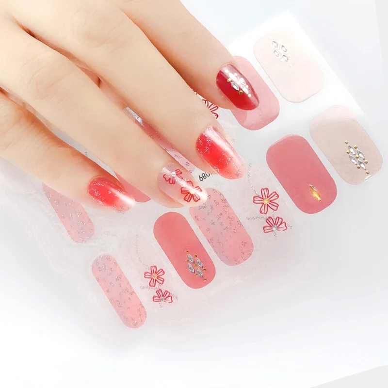 

Wholesale Fashion Nail Stickers Colorful 3d Sticker, Customers' requirements