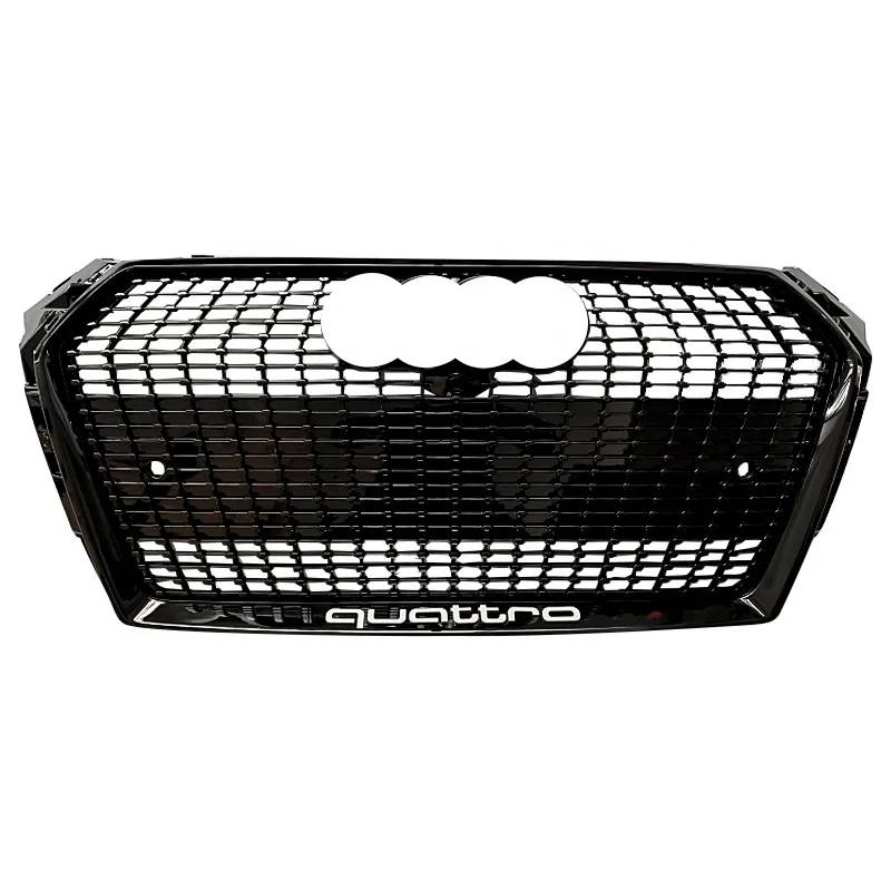 

RS4 shining star front grill for Audi A4 S4 B9 special quattro cool style ABS BUMPER GRILL for auto kit 2017 2018 2019