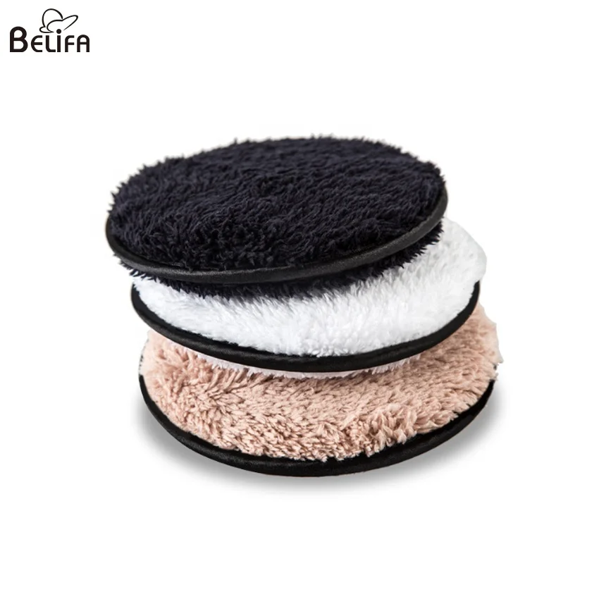 

private label microfiber Water Cleansing Washable Reusable Make Up Remover Pad Sponge Face Cleansing Makeup Remover Pads Sponge