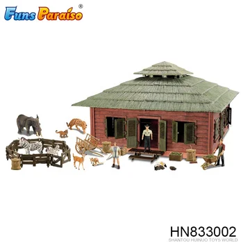 animal toy house