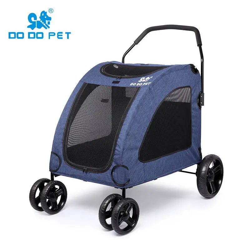
hight quality customized pet dog cart and 600d oxford pet stroller for travel and outdoor 