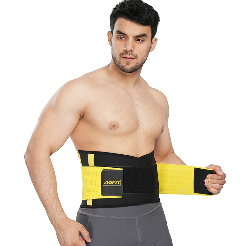 

Fashion Waist Trainer Lumbar Support Belt Waist Protector For Sports Waist Support Band Back Support, Customized color