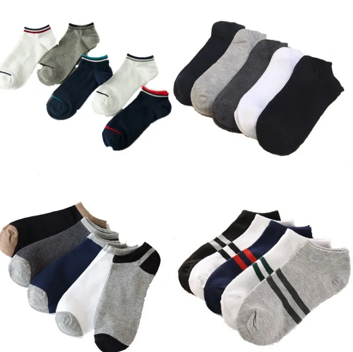 UCHOME  Spring and summer thin cotton socks men's sports socks men's short socks