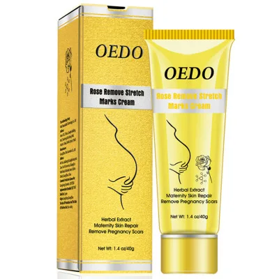 

OEDO Best Quality Rose Extract Fast Effective Stretch Marks Removal Cream, White cream