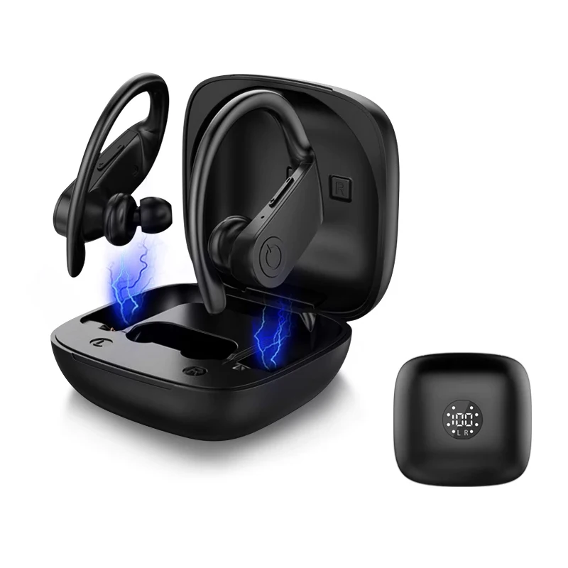 

Earphones 5.0 TWS Wireless Headphones Android Receiver Sport Earbuds 3D Stereo Gaming Headset With Mic Charging Box for iphone