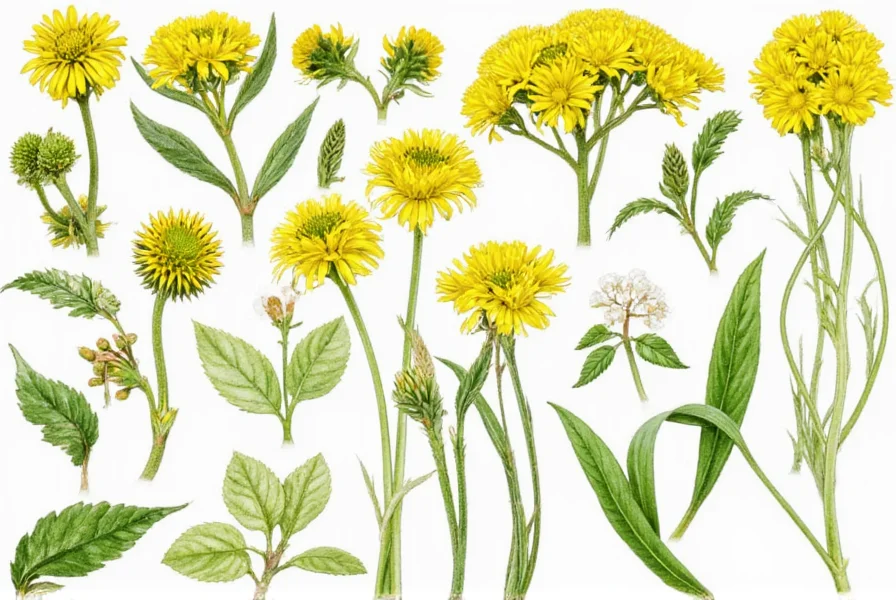 Yellow sweet clover plant showing distinctive flower clusters and trifoliate leaves