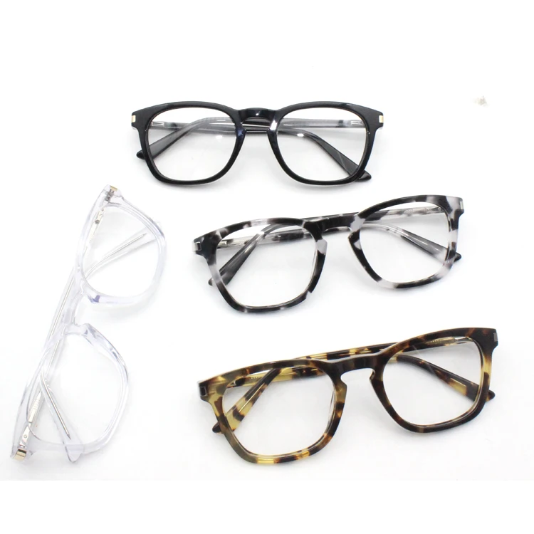 

Wholesale acetate eyeglass frames For Men and Women Glasses Spectacles acetate eyewear clear for men