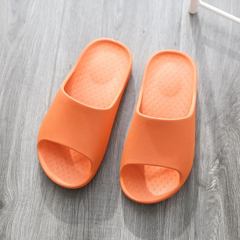 

EVA solid color platform slippers women's indoor non-slip sandals and slippers