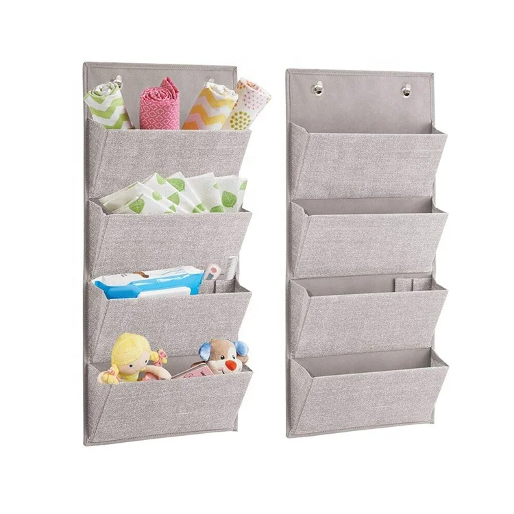 

Customizable Multifunction Over The Door Storage Hanging Storage Pockets Organizer, Customized color