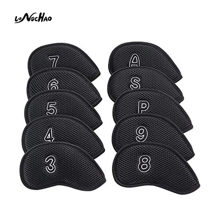 

2020 Hot Selling Custom Logo Golf Club Driver Golf Headcovers, Black