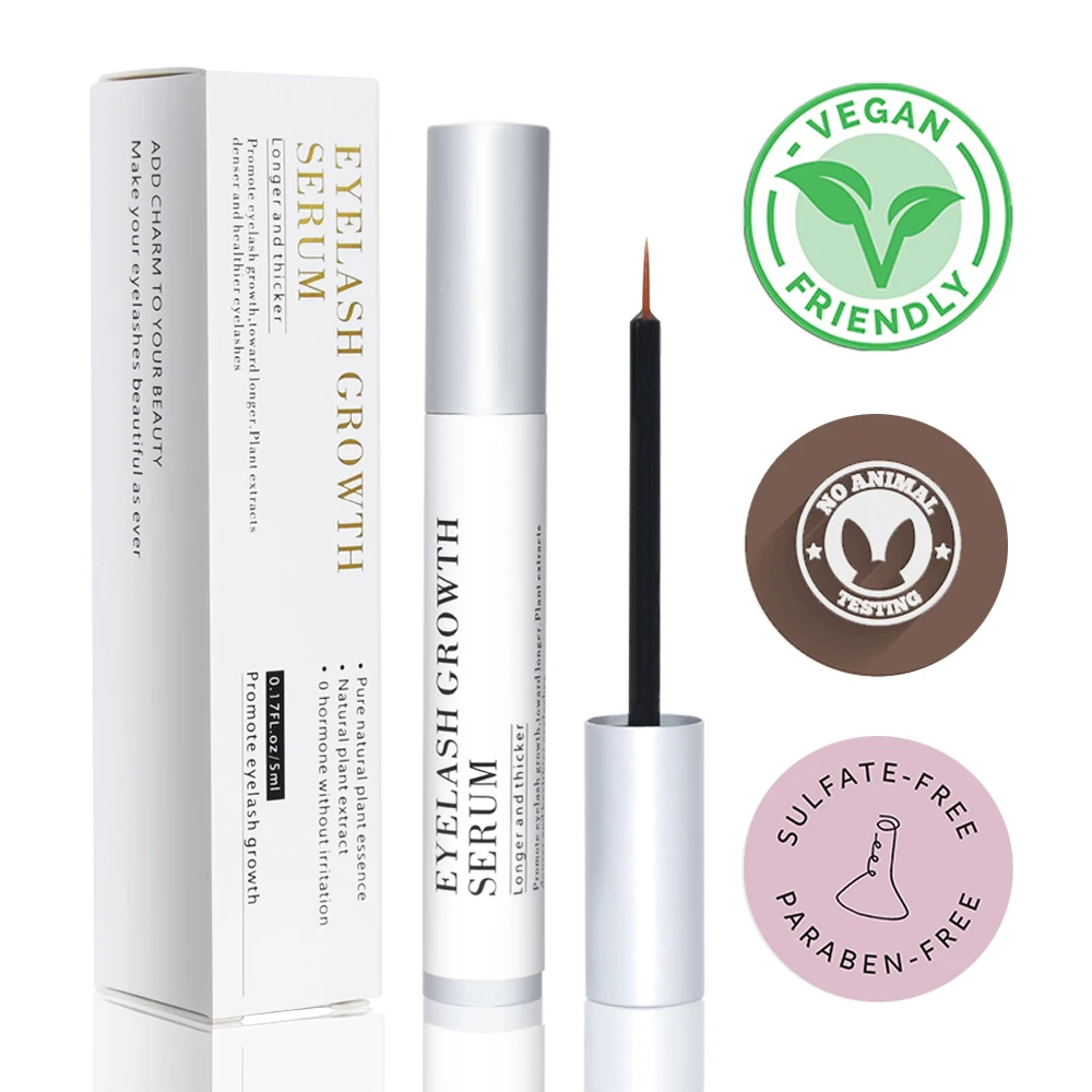 

2 Weeks Eyelash & Eyebrow Serum - Eyelash Seurmeyelash Growth Serum To Mascara Private Logo Vegan