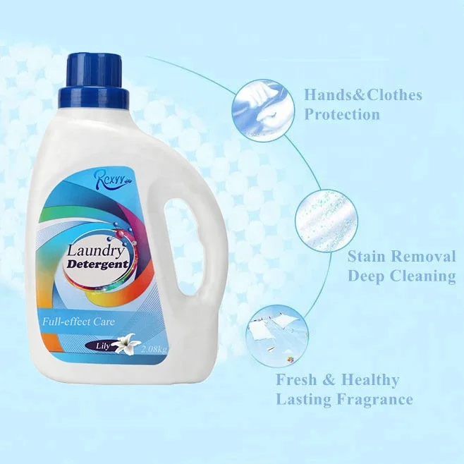 

Free Sample Products 5 Galon Bottle Packing Neutral High Quality Laundry Detergent Cleaning Liquid, White