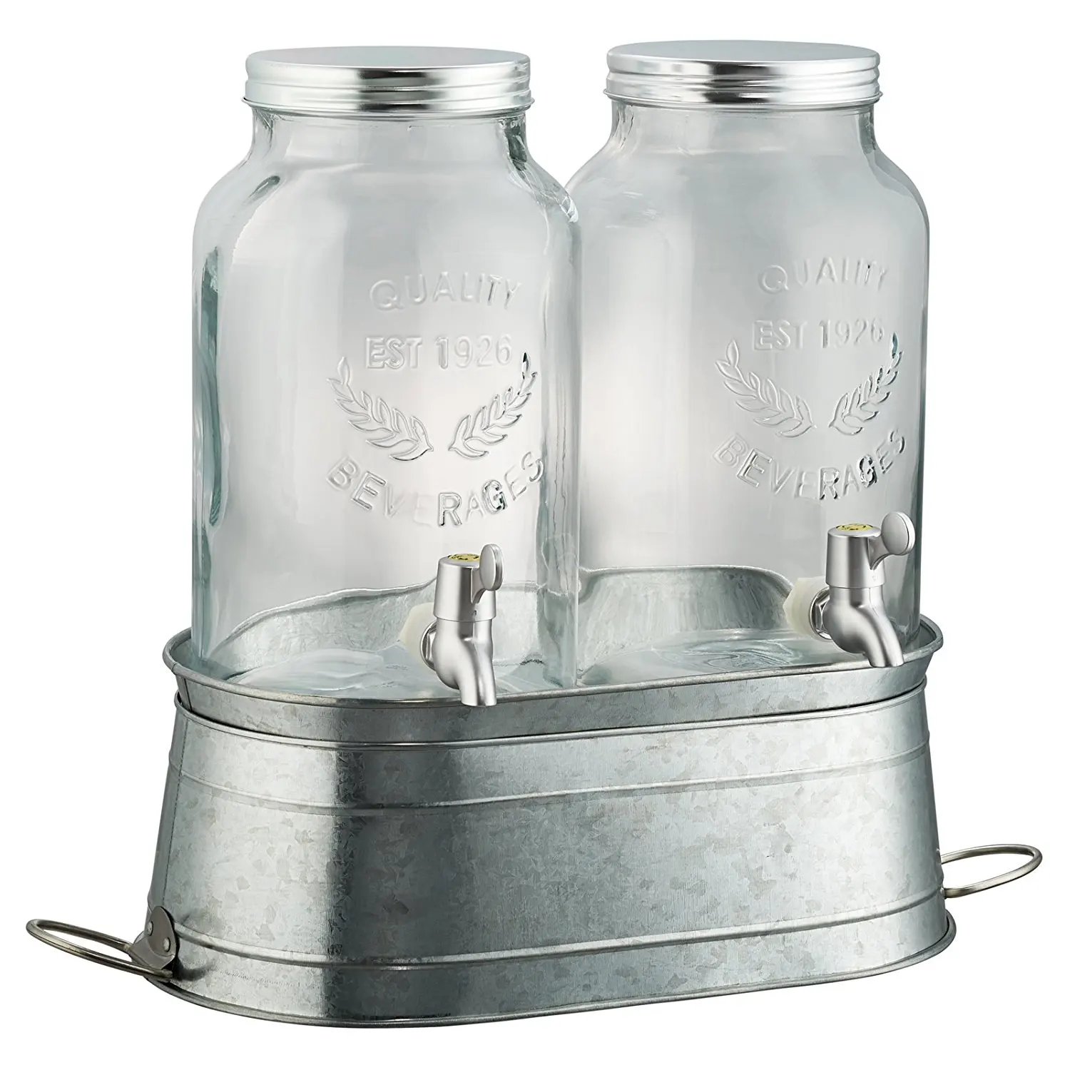 High Quality 5 Gallon Glass Beverage Dispenser With Tap For Water Buy