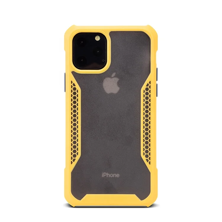 

Factory Wholesale Honeycomb Mobile Phone TPU PC Wallet Universal Case for iphone 11/pro/max, 5 colors