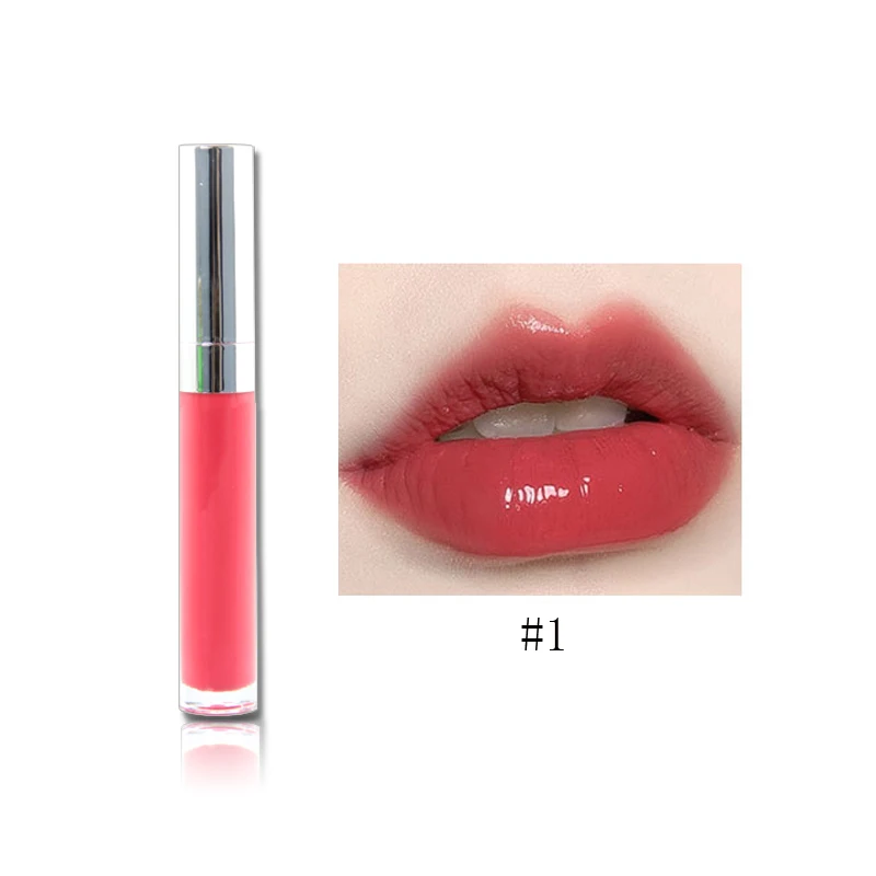 

wholesale private label lip gloss crystal shimmer high quality lip gloss, 8 colors