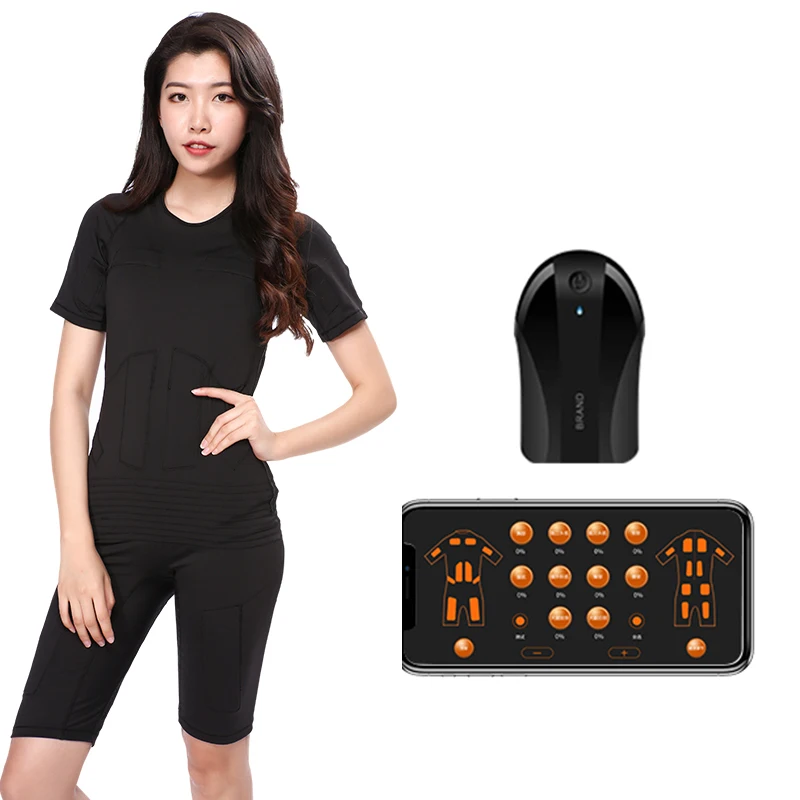 

Gym Ems Wireless Suit Thermal Pack For Weight Loss Gym Wireless Body Machine Ems Training Suit Ems Muscle Stimulator