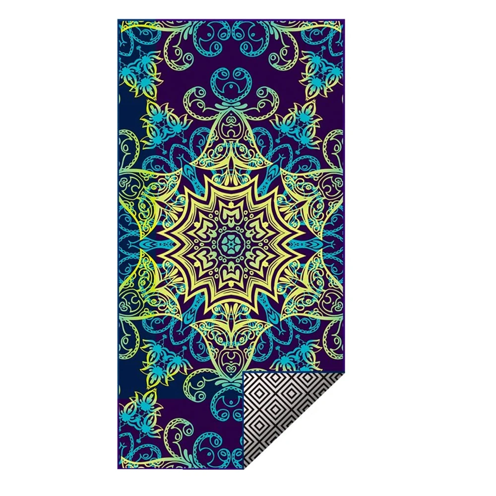 Double side printed beach towel 