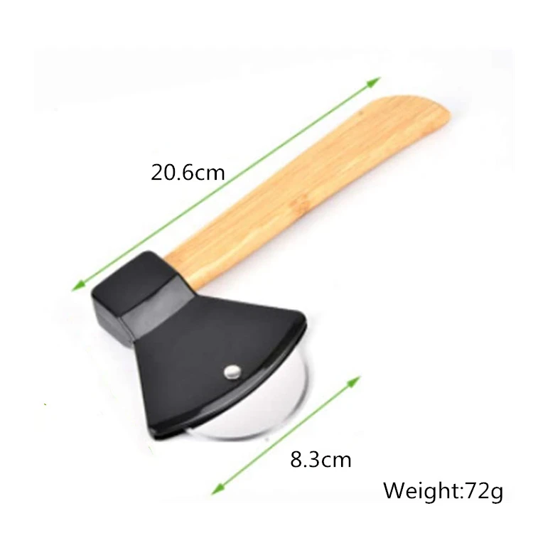 Pizza Cutters With Wooden Handle