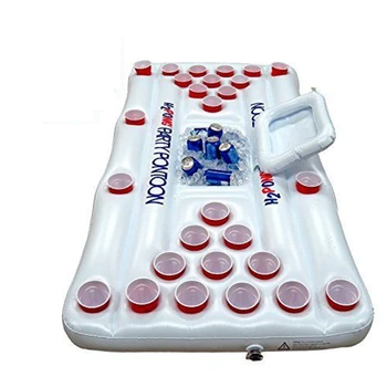 pvc inflatable beer pong ball table