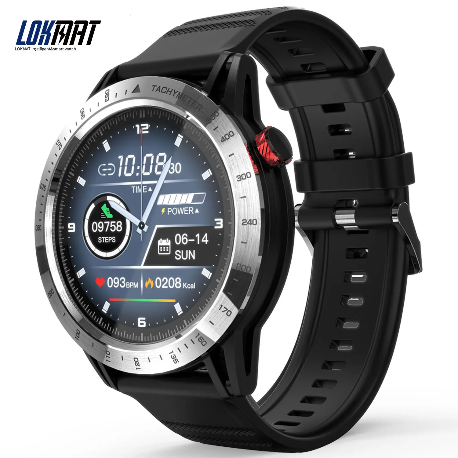 

Wholesale Price LOKMAT 2021 New Smart Watch LOKMAT Comet Sports Watch Heart Rate Blood