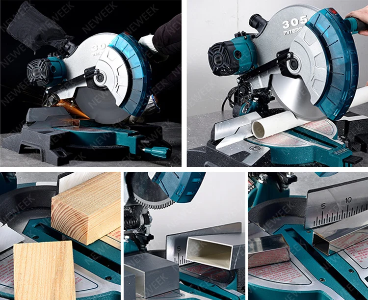 Neweek Miter Saw Wood Cutter Aluminium Cutting Machines Compound Mitre Saw Buy Compound Mitre