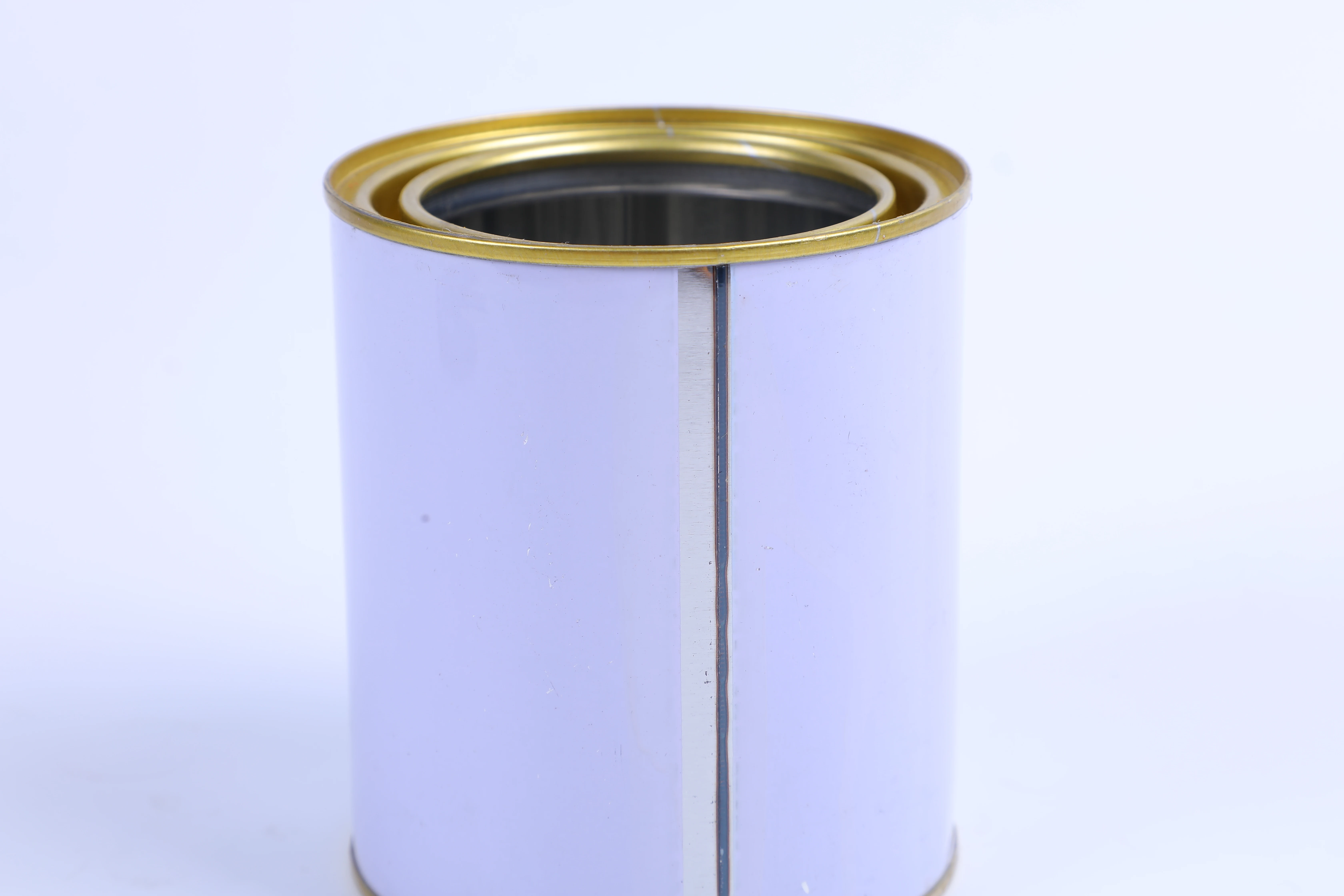 
1 Liter Cylinder Container For Paint With Lever Lids 