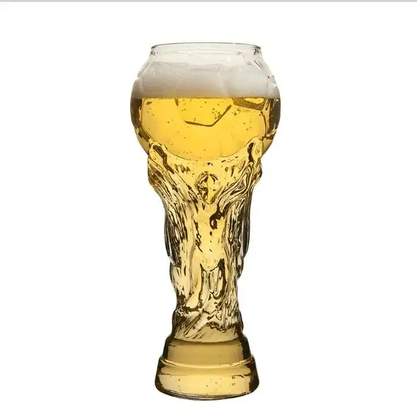 

New Arrival Clear Borosilicate Beer Glass with Ball-Shaped by Handmade, Transparent clear
