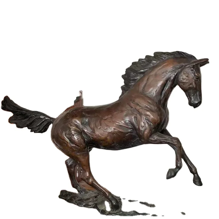 

length 45 cm miniature sculpture for inside decoration horse figurine