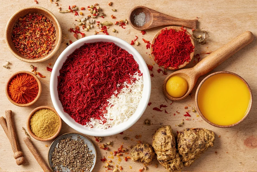 Spiced Saffron Dish
