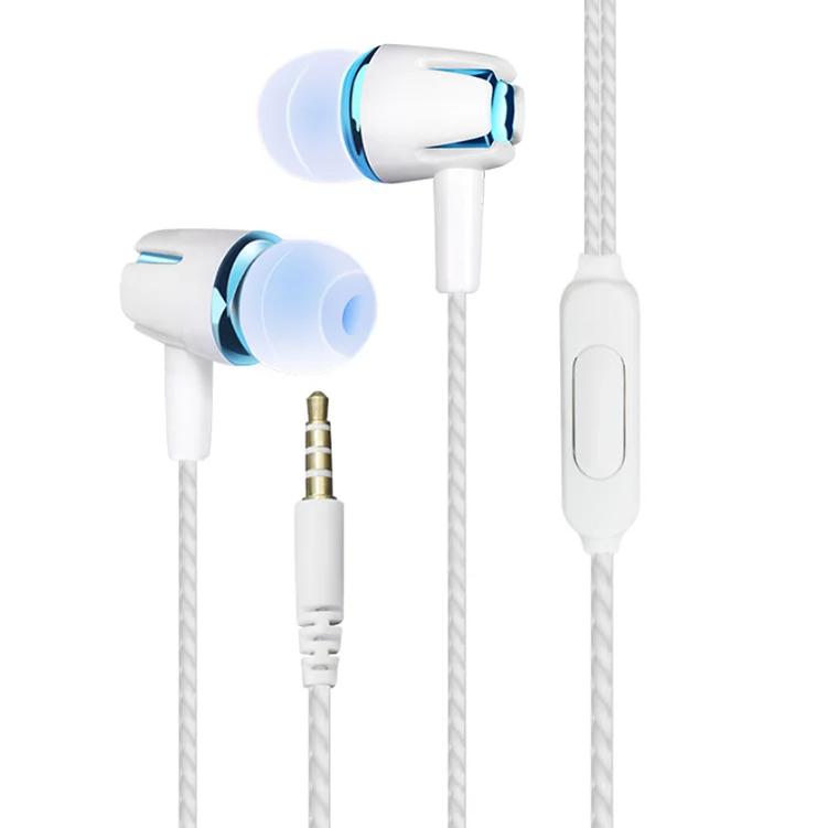 

Factory Computer Stereo wired noise cancelling branded in ear earphone